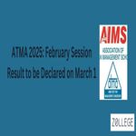 ATMA 2025 February Session Result to be Declared on March 1